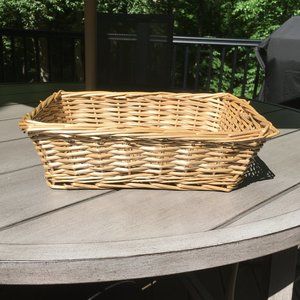 VINTAGE WICKER BASKET